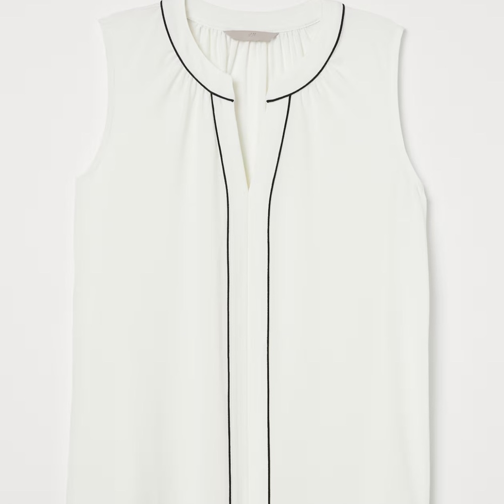 H&M White Tank Top